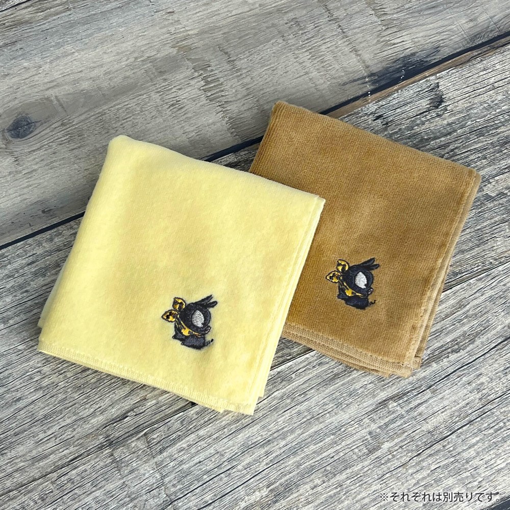 Pちゃん 刺繍ハンドタオル/LIGHT YELLOW 6