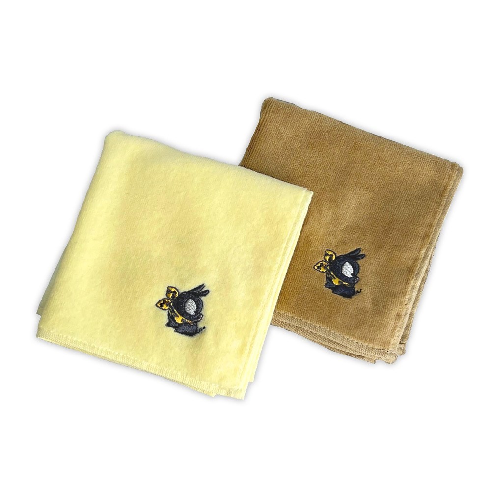 Pちゃん 刺繍ハンドタオル/LIGHT BROWN 5