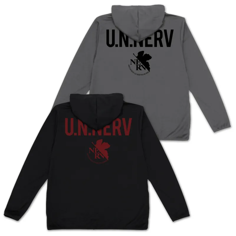 U.N.NERV 薄手ドライパーカー/GRAY-XL