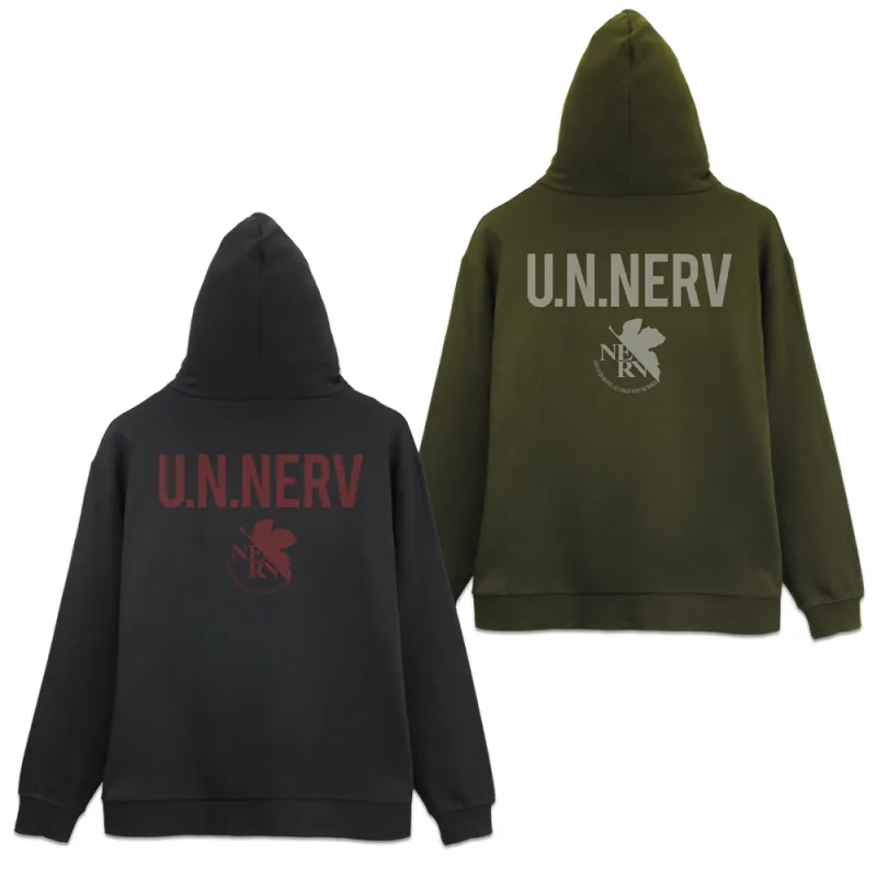 U.N.NERV ジップパーカー/MOSS-XXL