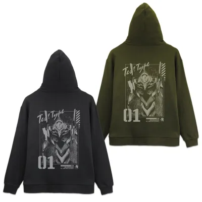エヴァ初号機 ジップパーカー/BLACK-M