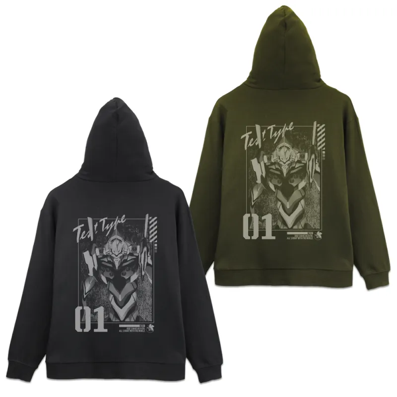 エヴァ初号機 ジップパーカー/MOSS-XXL