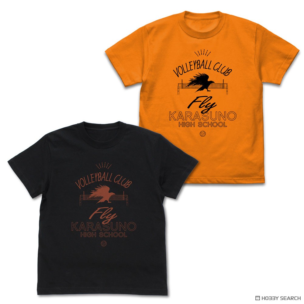 烏野高校排球部 アイコンマークカレッジ Tシャツ/BLACK-XL 4
