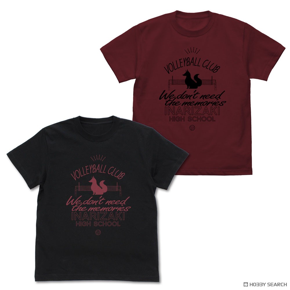 稲荷崎高校バレーボール部 アイコンマークカレッジ Tシャツ/BLACK-XL 4