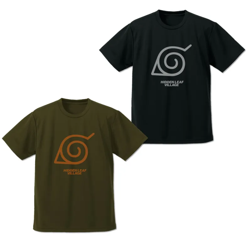 木ノ葉隠れの里 ドライTシャツ/OD-M