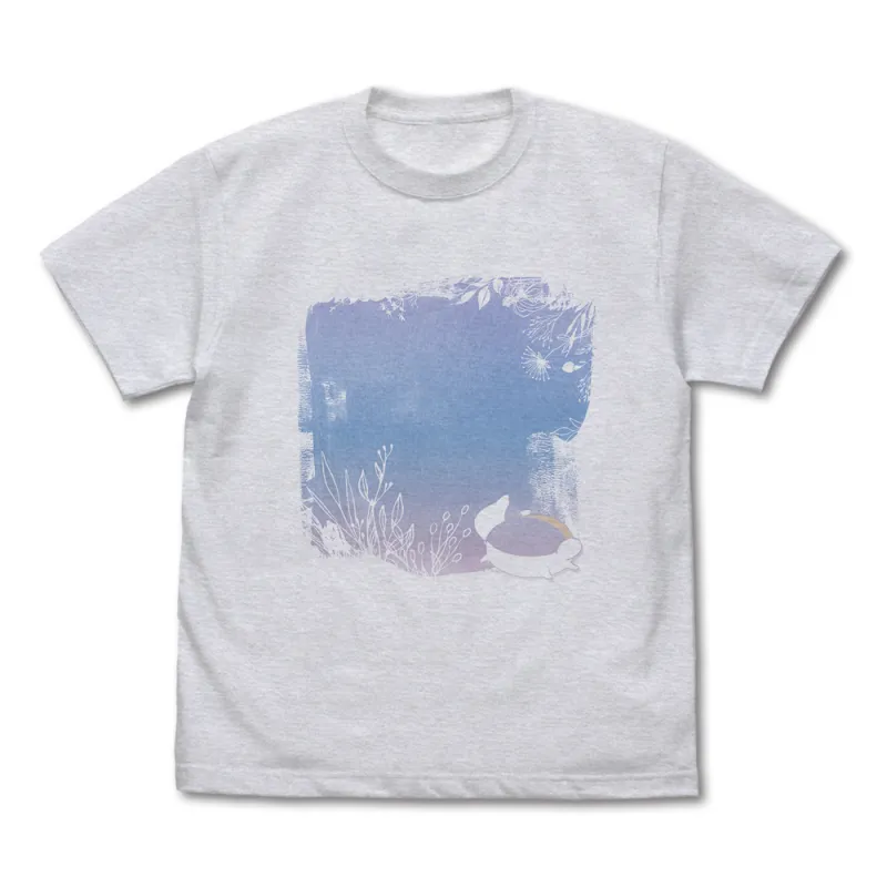 うきうきニャンコ先生 Tシャツ/ASH-XL
