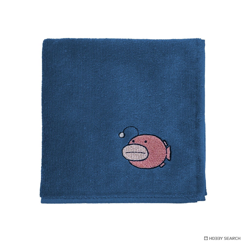 あんこうチーム 刺繍ハンドタオル/NAVY 2