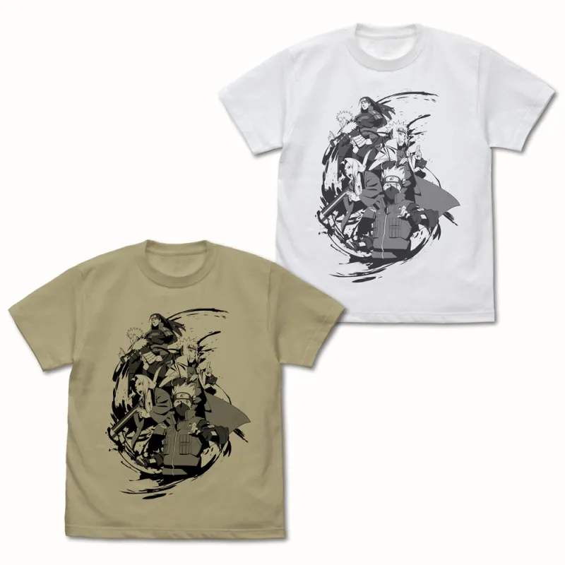 歴代火影 Tシャツ/WHITE-L