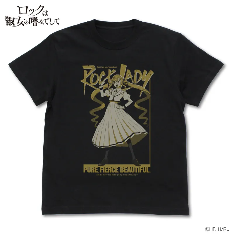 鈴ノ宮りりさ Tシャツ/BLACK-S