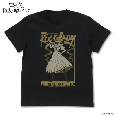 鈴ノ宮りりさ Tシャツ/BLACK-XL