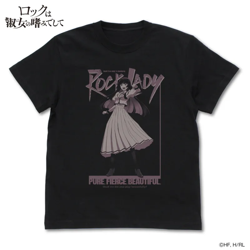 黒鉄音羽 Tシャツ/BLACK-XL