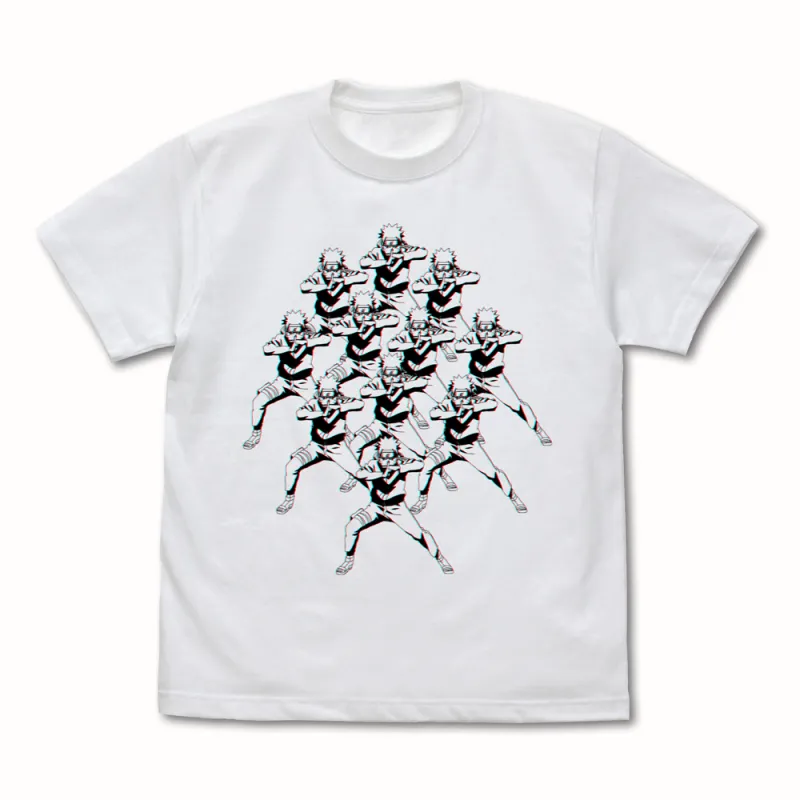 うずまきナルト 『影分身の術』 Tシャツ/WHITE-S