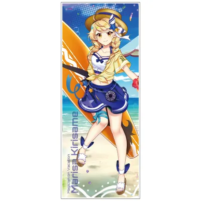 [バカンスの魔法使い] 霧雨魔理沙 ハイブリッドフェイスタオル
