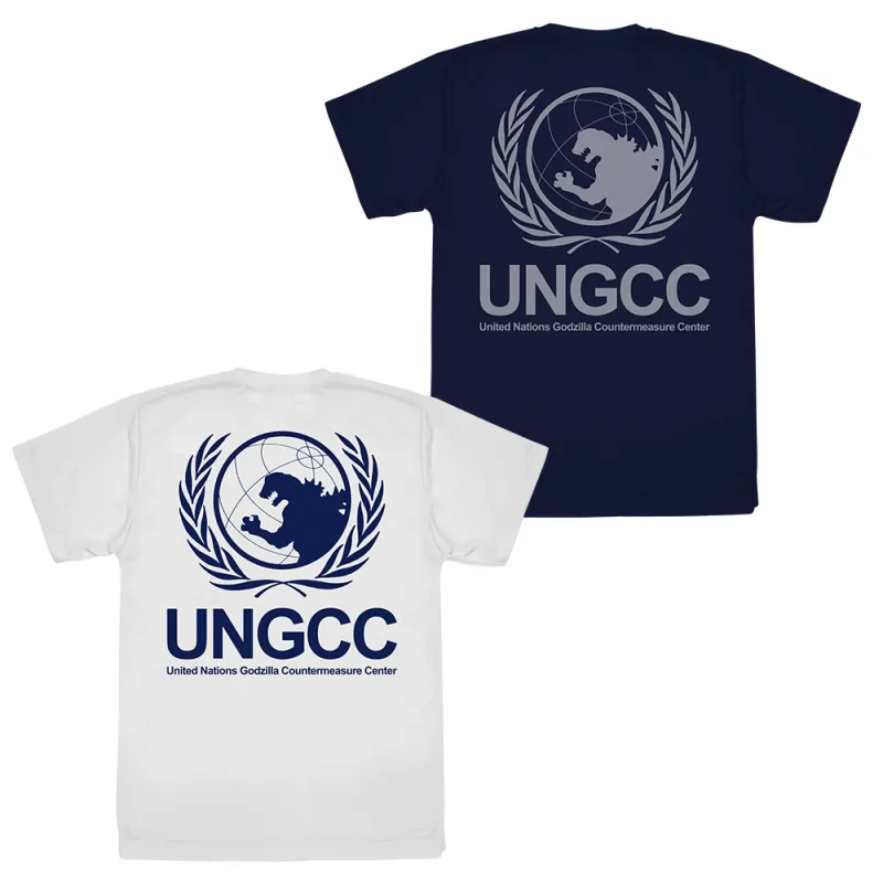 国連G対策センター ロゴ ドライTシャツ/WHITE-XL