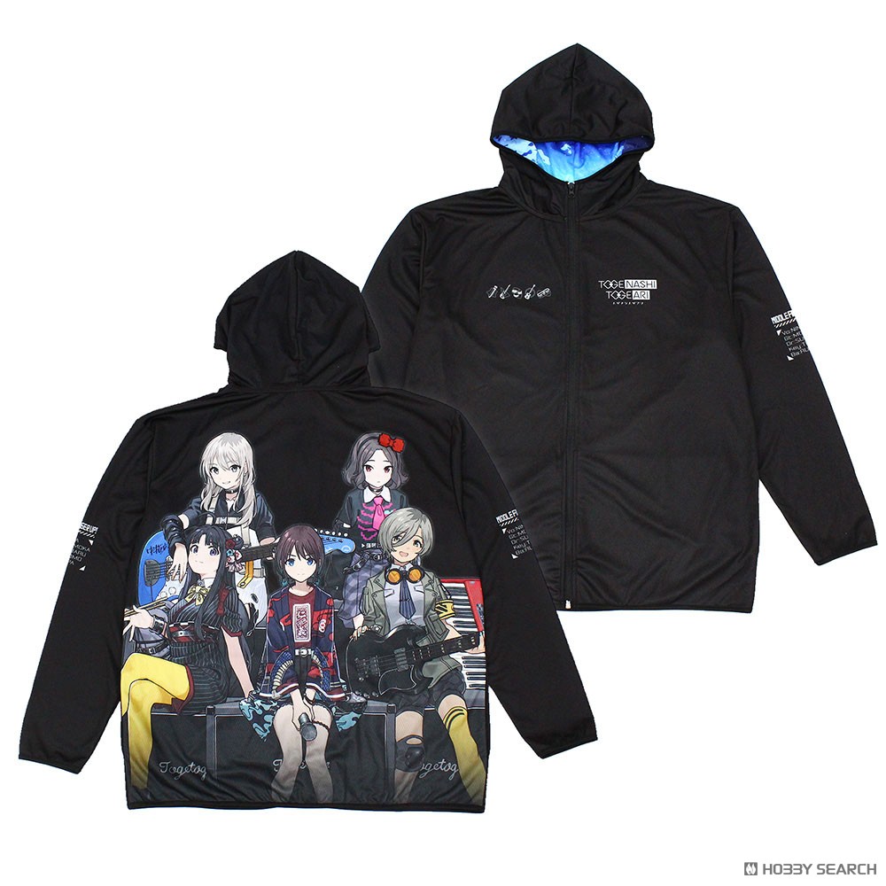描き下ろし トゲナシトゲアリ フルグラフィックドライパーカー アー写Ver./XXL 2