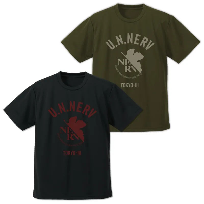 NERV ドライTシャツ/OD-M