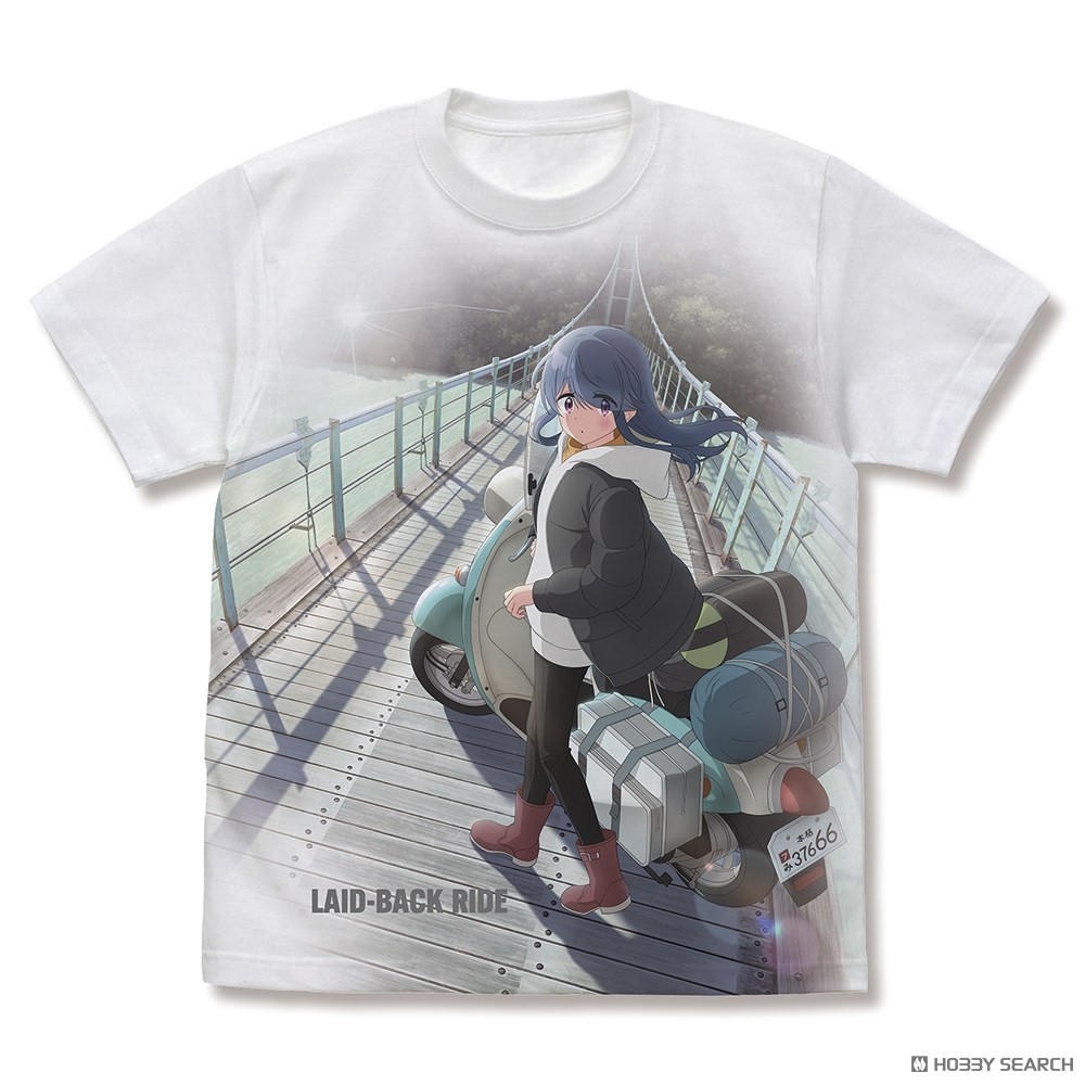 バイク志摩リン フルグラフィックTシャツ/WHITE-L 2