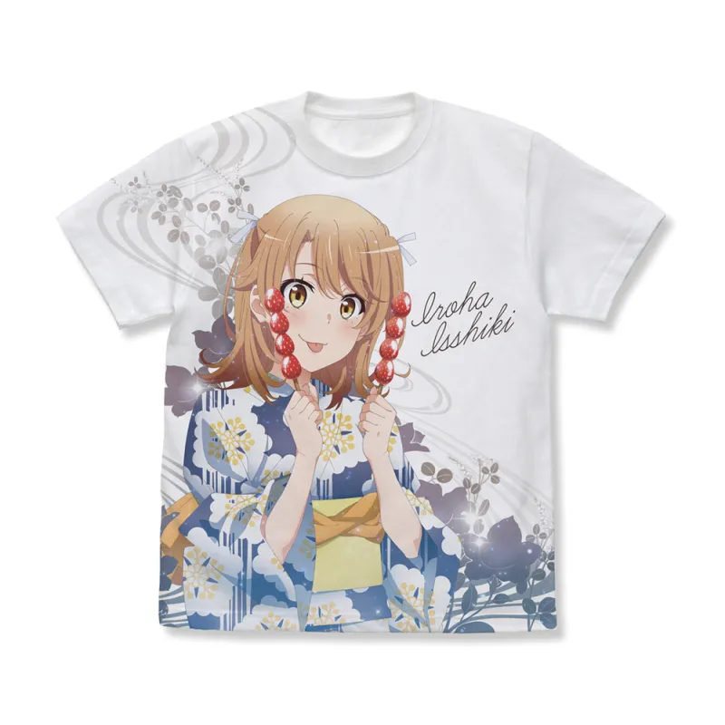 一色いろは フルグラフィックTシャツ/WHITE-S