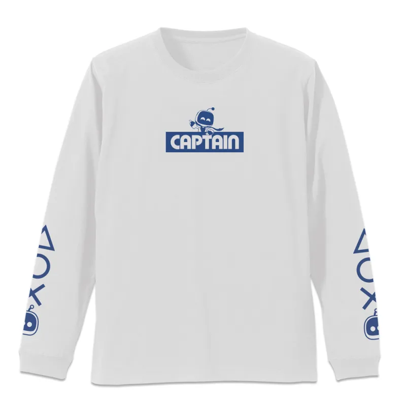 ASTRO BOT 袖リブロングスリーブTシャツ/WHITE-M