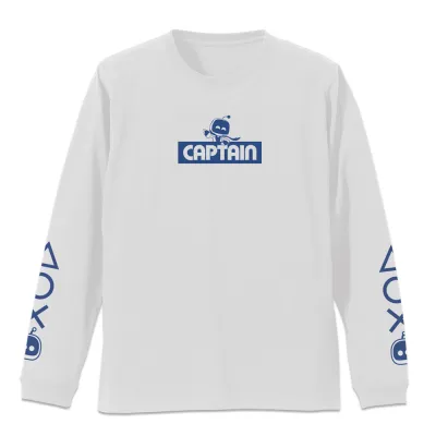 ASTRO BOT 袖リブロングスリーブTシャツ/WHITE-L