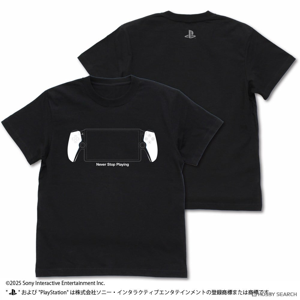Tシャツ for PlayStation Portal リモートプレーヤー/BLACK-M 2