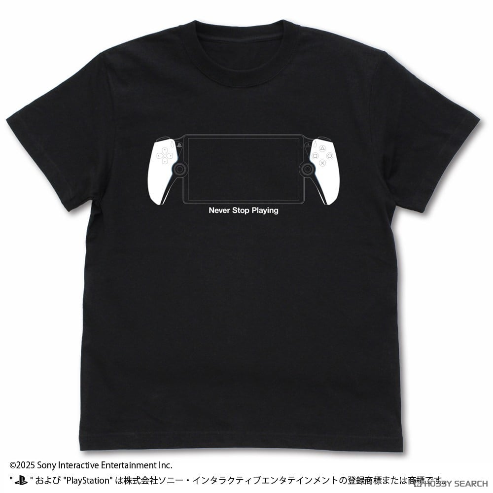 Tシャツ for PlayStation Portal リモートプレーヤー/BLACK-M 3