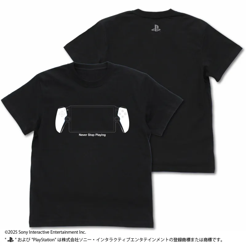 Tシャツ for PlayStation Portal リモートプレーヤー/BLACK-L