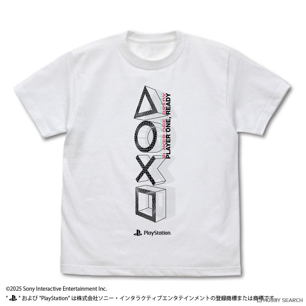 Tシャツ for PlayStation Shapes Logo Meta MeshVer./WHITE-M 2