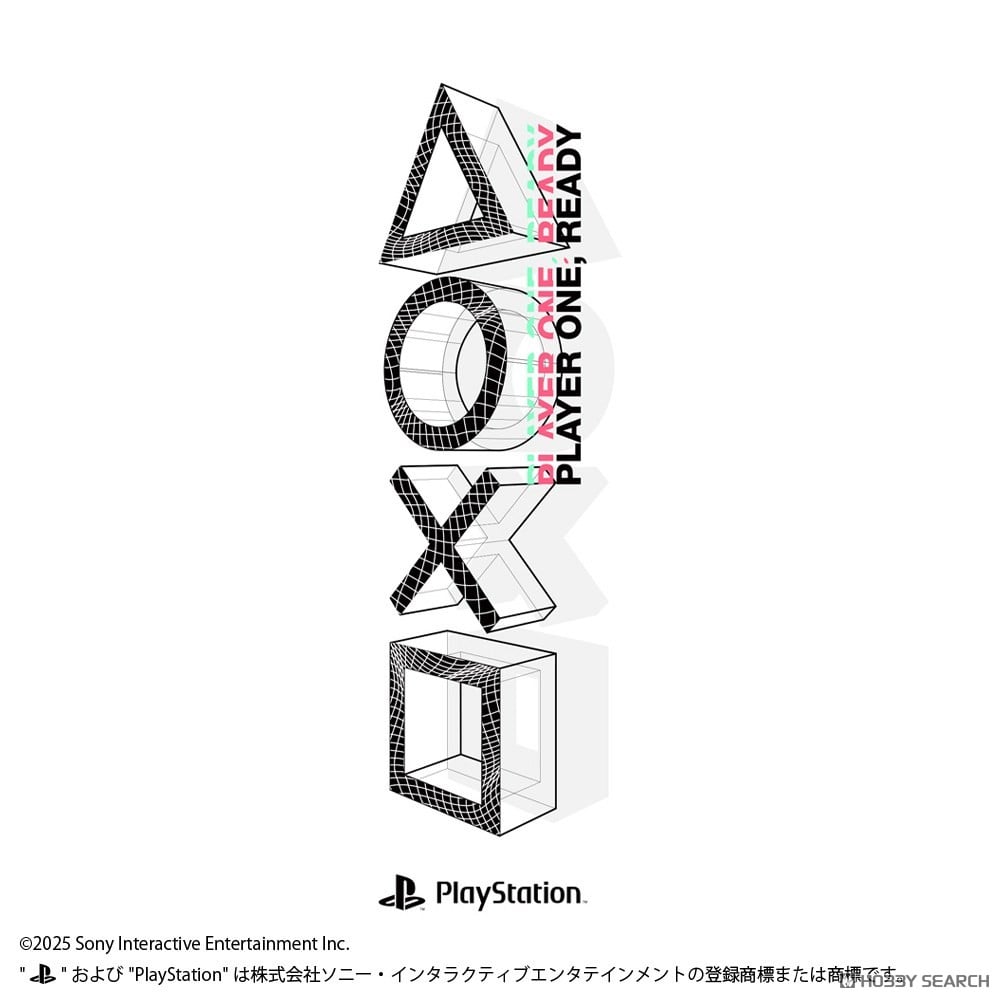 Tシャツ for PlayStation Shapes Logo Meta MeshVer./WHITE-M 3