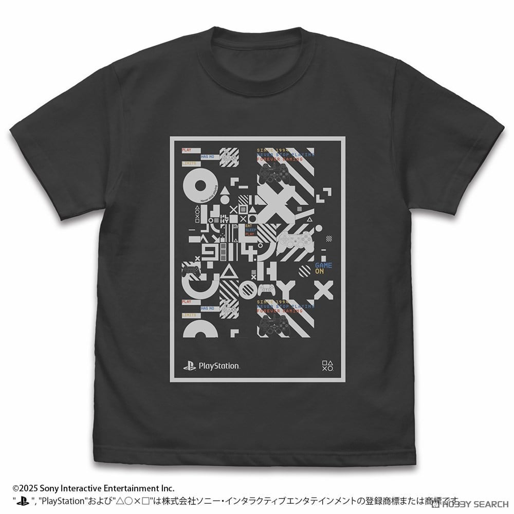 Tシャツ for PlayStation Typographic LifeformsVer./SUMI-M 2