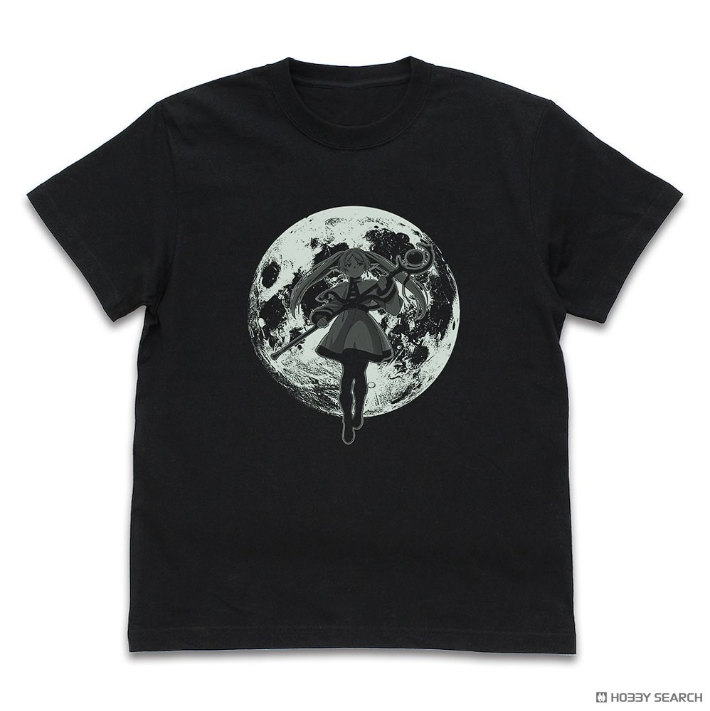 葬送のフリーレン 蓄光Tシャツ/BLACK-L 2