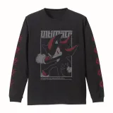 シャドウ・ザ・ヘッジホッグ 袖リブロングスリーブTシャツ/BLACK-XL 1