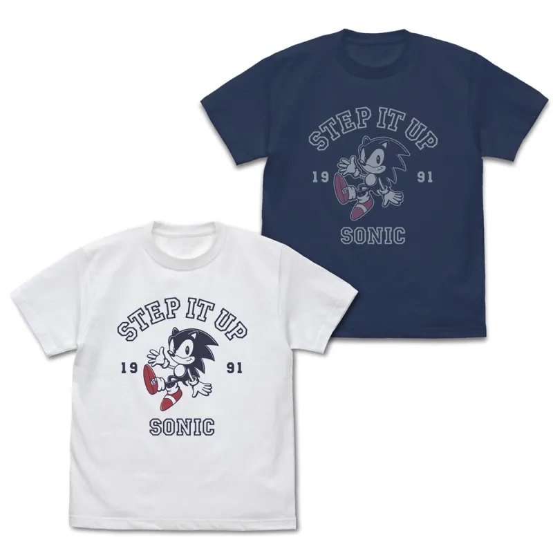 クラシックソニック 「STEP IT UP」 Tシャツ/WHITE-XL
