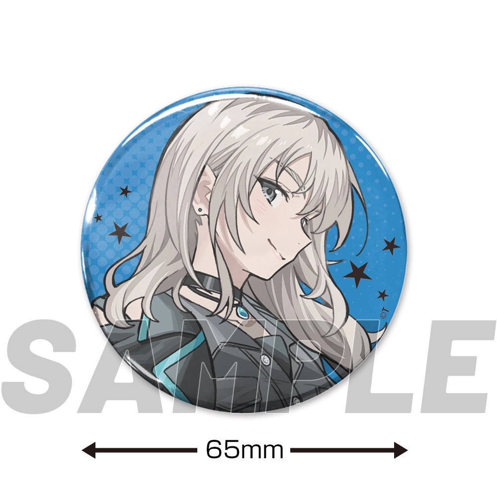 描き下ろし 河原木桃香 65mm缶バッジ 運命の華Ver. 3