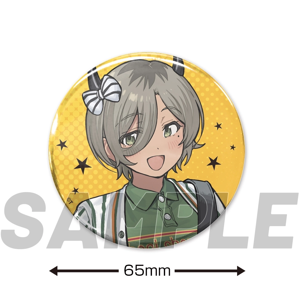 描き下ろし ルパ 65mm缶バッジ 運命の華Ver. 3