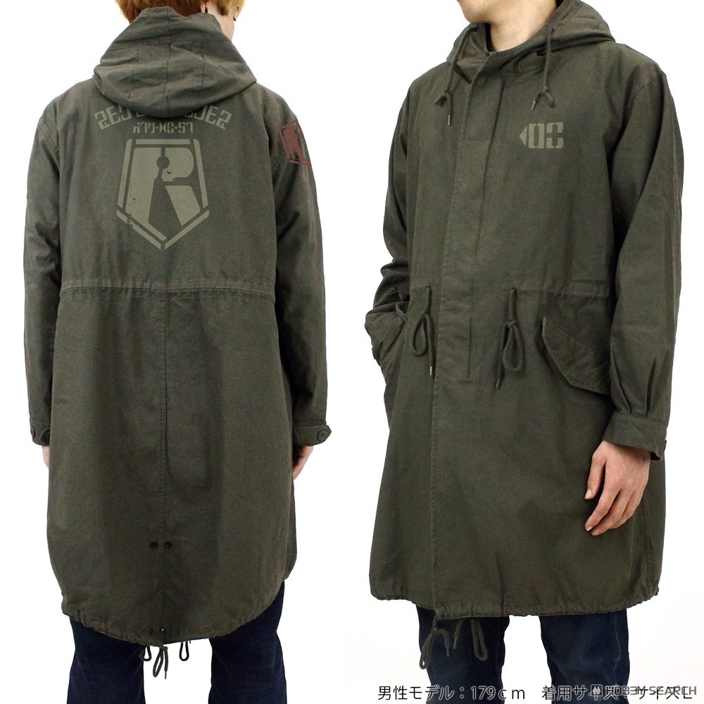 レッドショルダーエンブレム M-51ジャケット/MOSS-XL 4