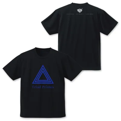 Triad Primusロゴ ドライTシャツ/BLACK-S
