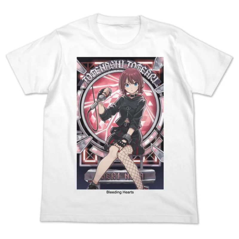 描き下ろし 井芹仁菜 フルカラーTシャツ 爆ぜて咲くVer./WHITE-L