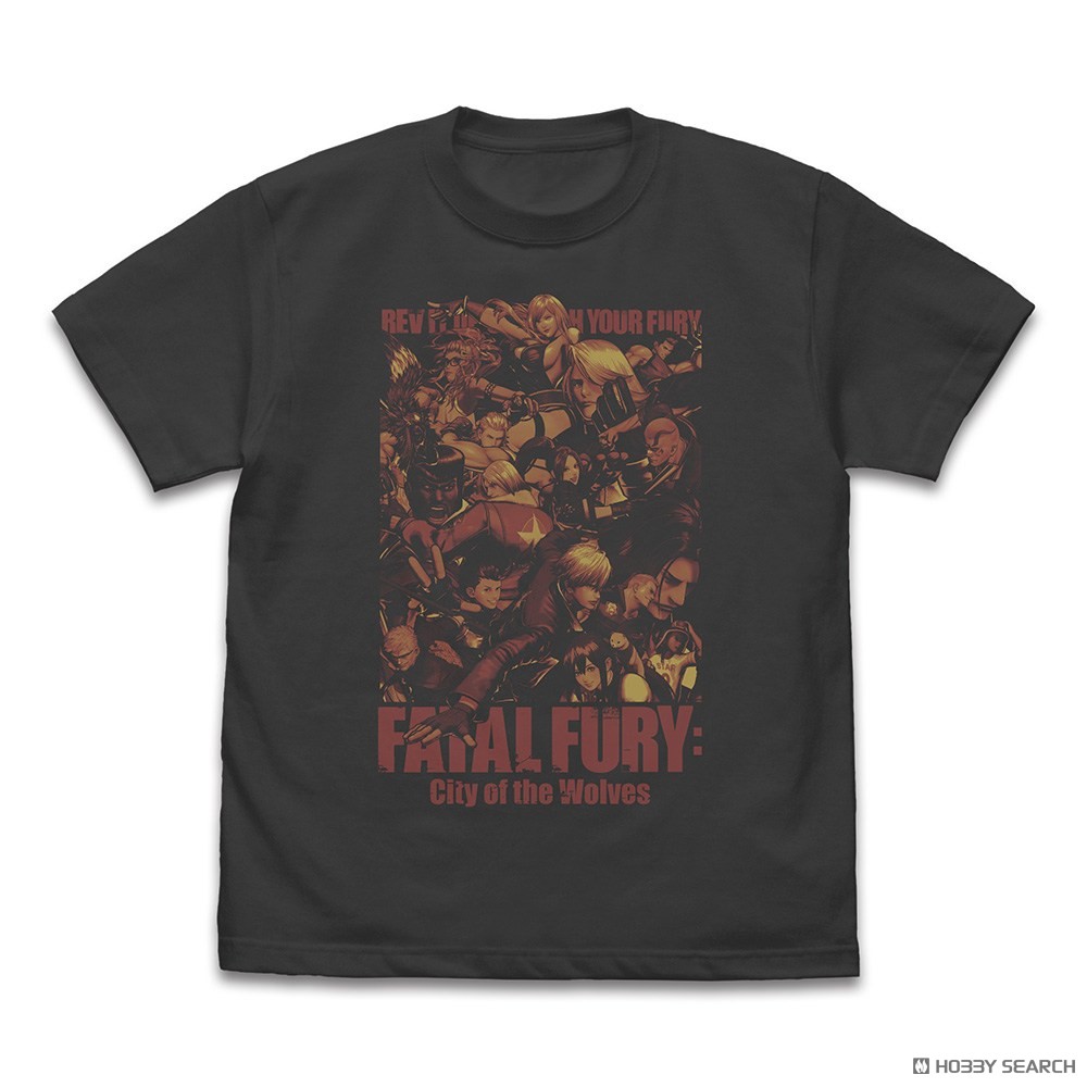 餓狼伝説 City of the Wolves キャラクター Tシャツ/SUMI-XL 2