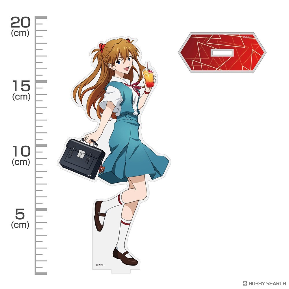 描き下ろし 式波・アスカ・ラングレー アクリルスタンド(大) 制服Ver. 3