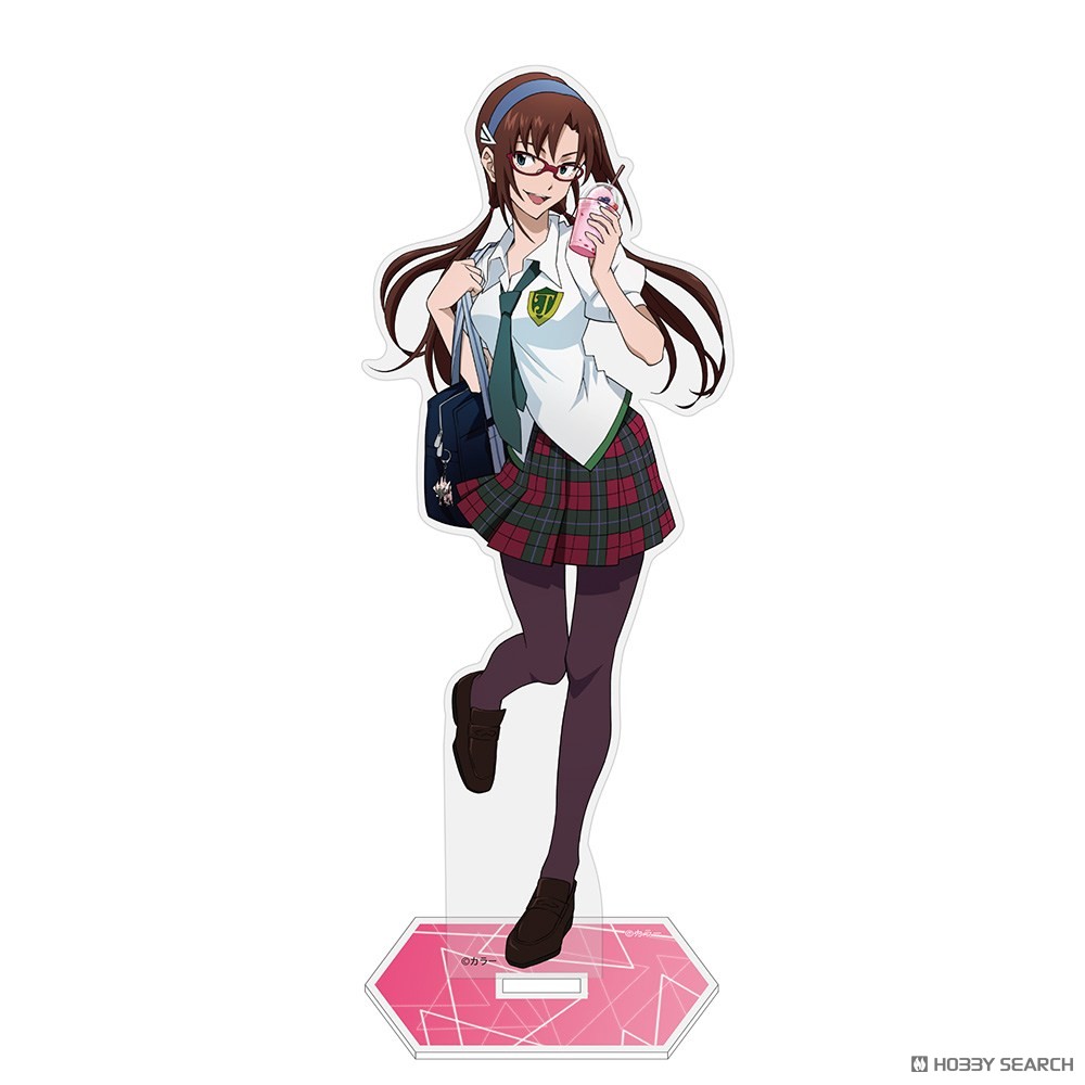 描き下ろし 真希波・マリ・イラストリアス アクリルスタンド(大) 制服Ver. 2