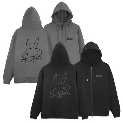 ナナチのサイン ジップパーカー Ver.2.0/MIX GRAY-XXL