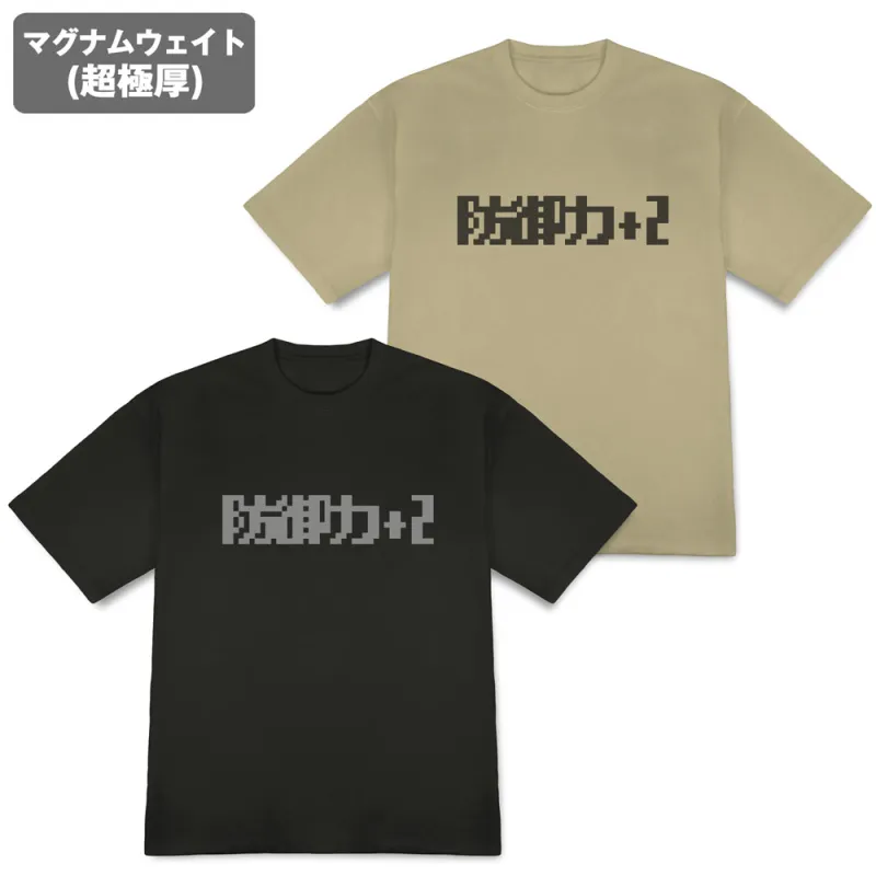 防御力+2 マグナムウェイトTシャツ/BLACK-L