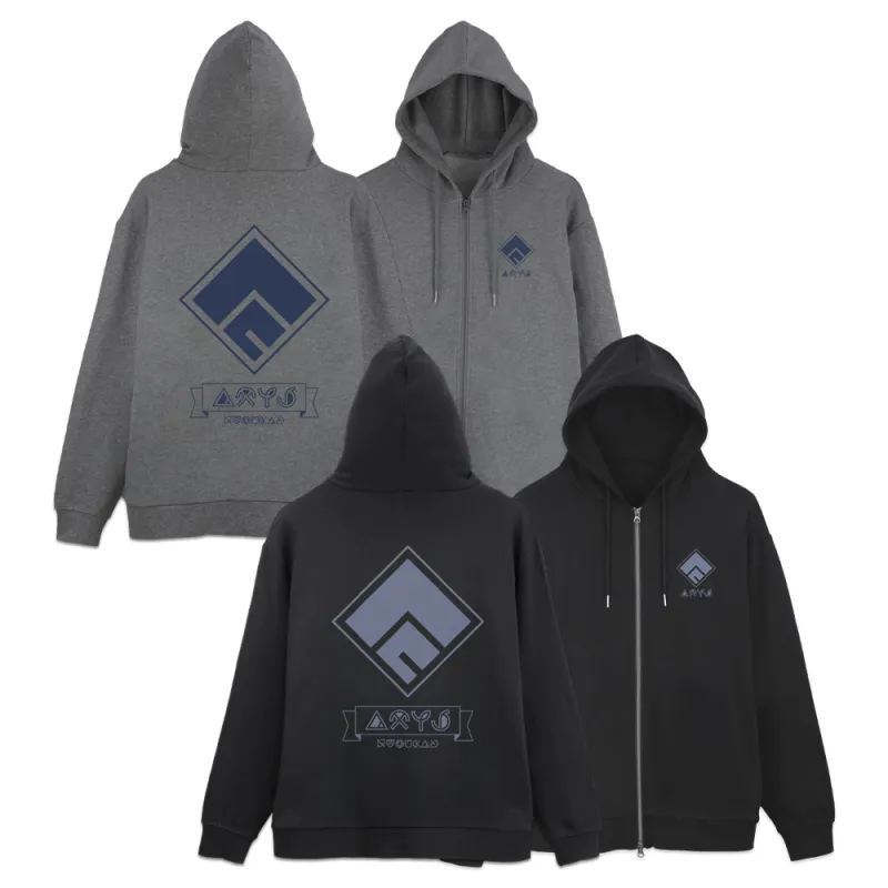 アクシズ教 ジップパーカー Ver.3.0/BLACK-L