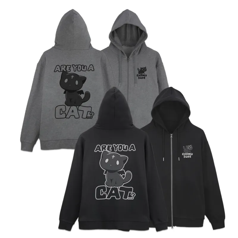 ちょむすけ ジップパーカー Ver.4.0/BLACK-XXL