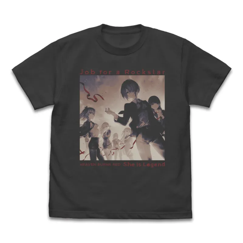 She is Legend｢Job for a Rockstar｣ Tシャツ/SUMI-S