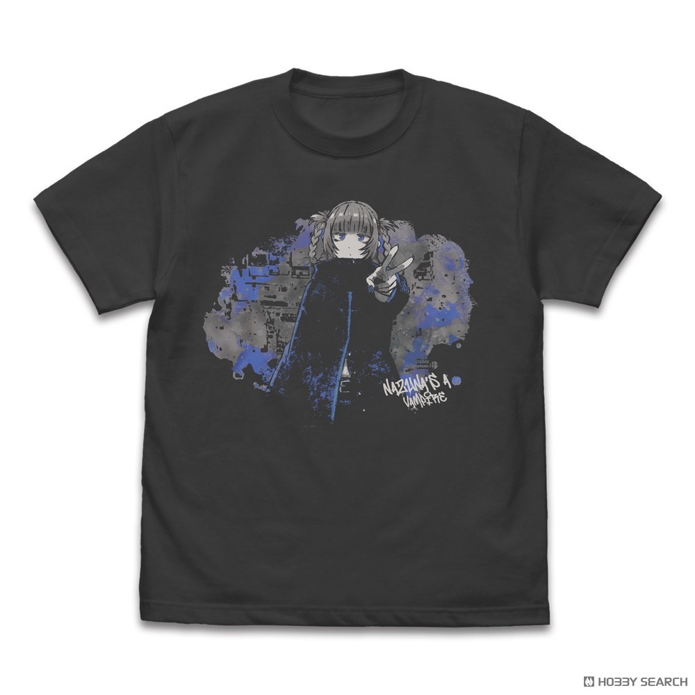 ｢七草ナズナは吸血鬼である｣Tシャツ/SUMI-XL 2