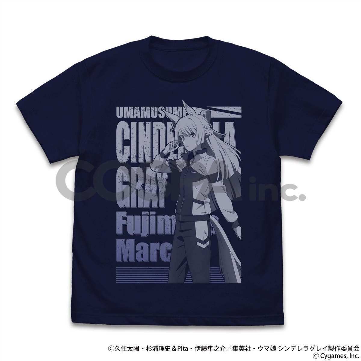 フジマサマーチ Tシャツ/NAVY-S 2