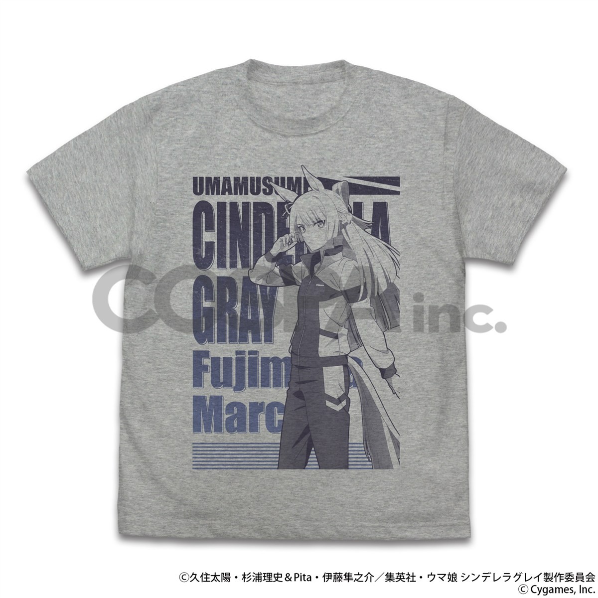 フジマサマーチ Tシャツ/MIX GRAY-L 2