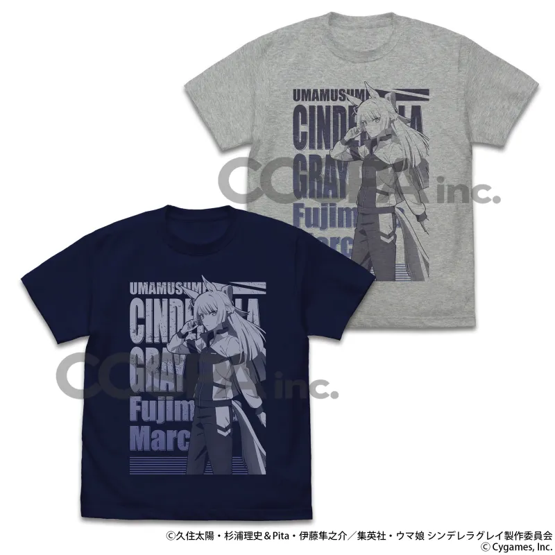 フジマサマーチ Tシャツ/MIX GRAY-XL